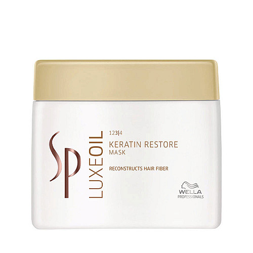 Силно възстановяваща маска с кератин Wella SP Luxeoil Keratin Restore Mask 400ml