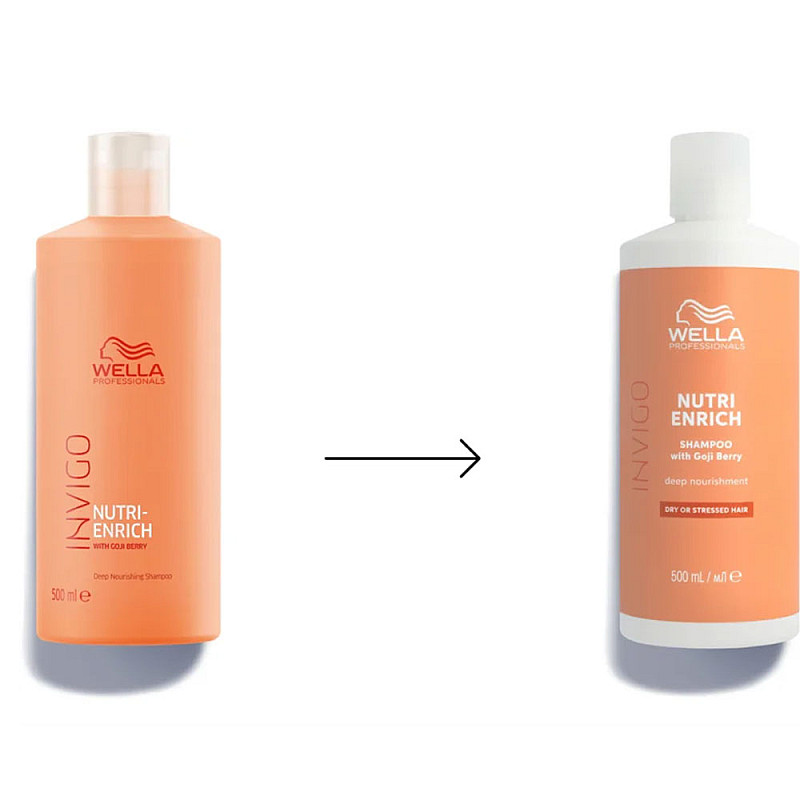 Подхранващ шампоан за суха коса Wella Nutri Enrich Blend 500ml