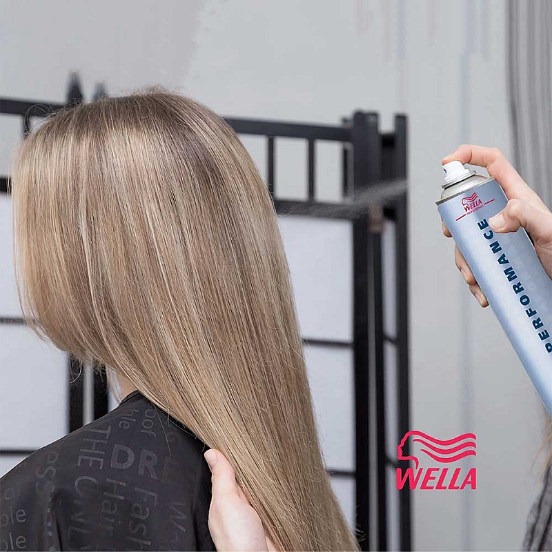 Лак за коса със силна фиксация и UV защита Wella Performance Strong Hold HairSpray 500ml