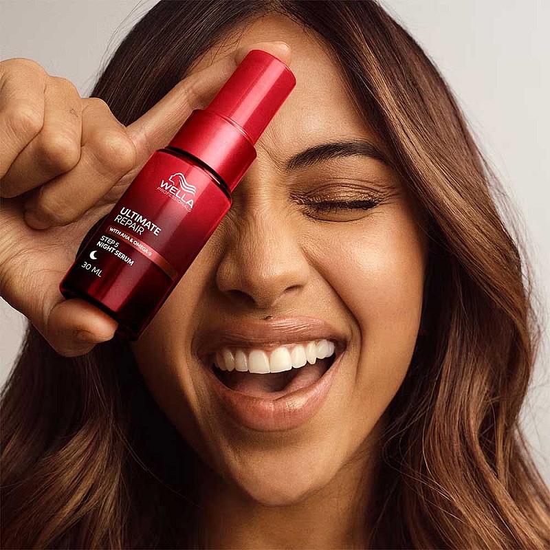 Нощен серум за изтоена коса Wella Ultimate Repair Night Serum 30ml