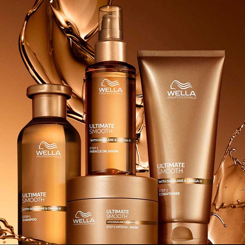 Изглаждащ шампоан Wella Ultimate Smooth Shampoo 50ml