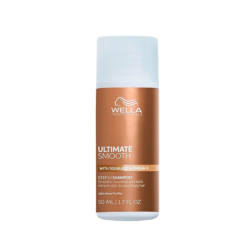 Изглаждащ шампоан Wella Ultimate Smooth Shampoo 50ml