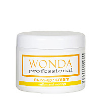 Масажен крем пъпеш и моринга Wonda Professional Massage Cream Mellon and Moringa 500ml