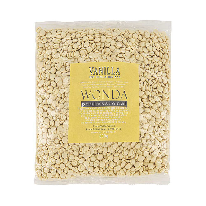 Кола маска на гранули Ванилия Wonda 800g