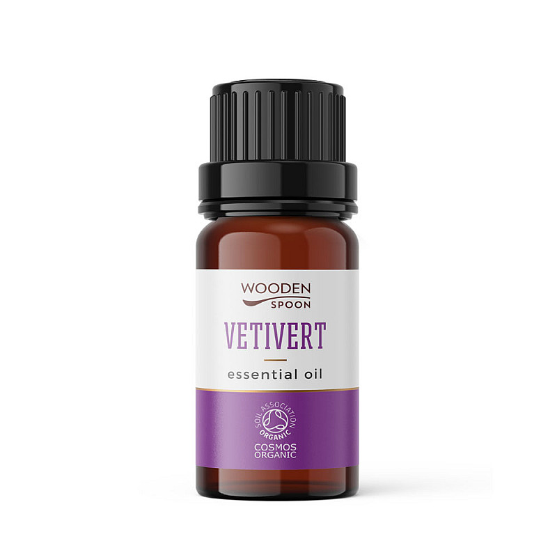 Био етерично масло от вертивер Wooden Spoon Vertivert 5ml