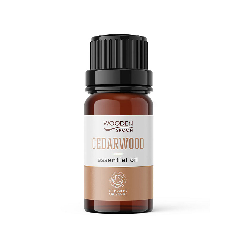 Био етерично масло кедър Wooden Spoon Cedar Wood 5ml