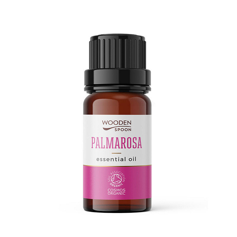 Био етерично масло палмароза Wooden Spoon Palarosa 5ml