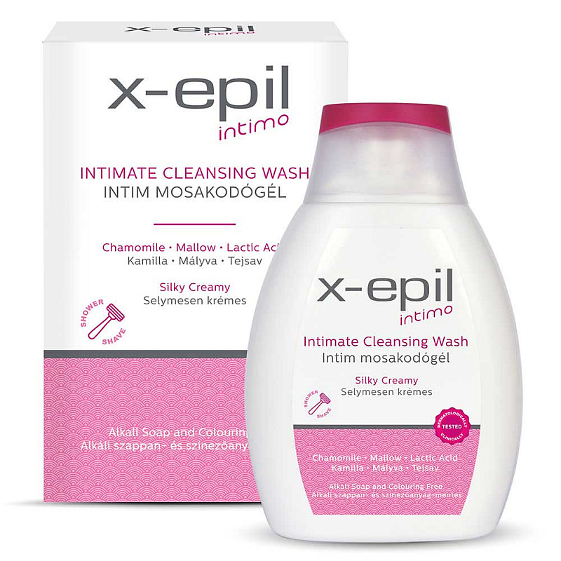 Интимен гел с млечна киселина X-Epil Intimate cleansing wash 250ml