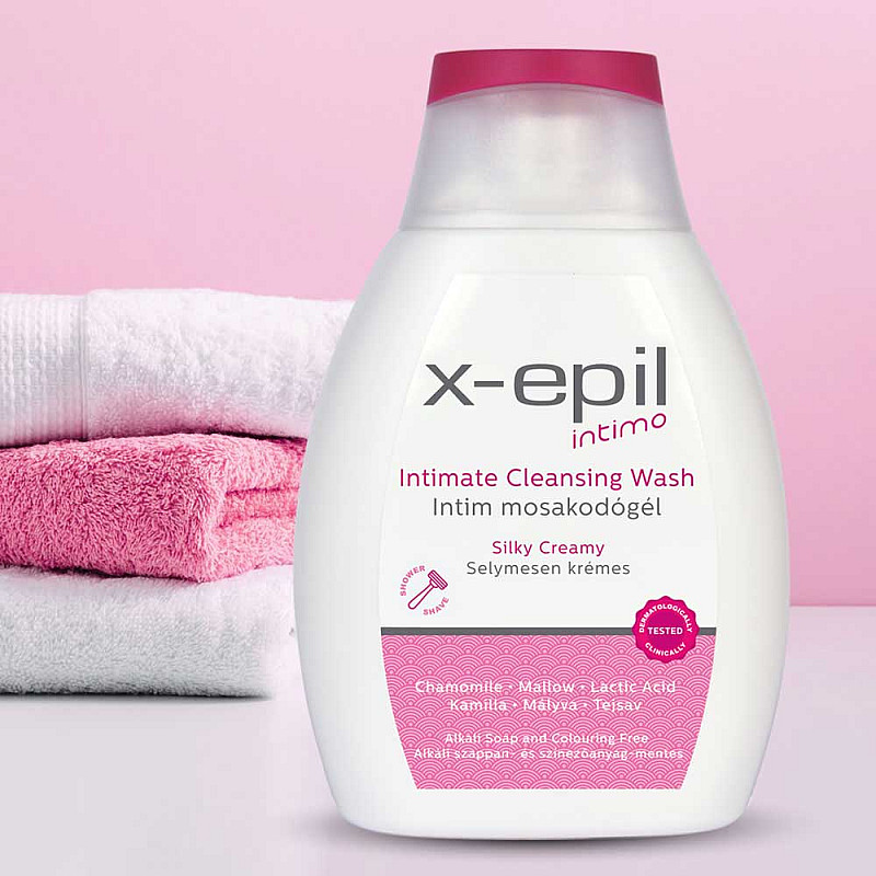 Интимен гел с млечна киселина X-Epil Intimate cleansing wash 250ml