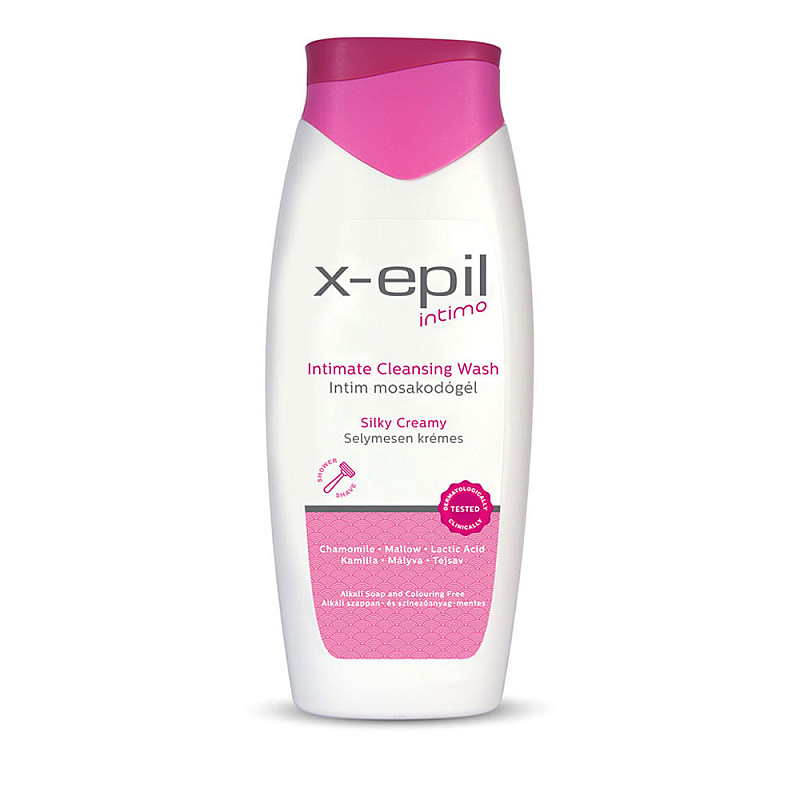 Интимен гел с млечна киселина X-Epil Intimate cleansing wash 400ml