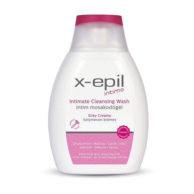 Интимен гел с млечна киселина X-Epil Intimate cleansing wash 250ml