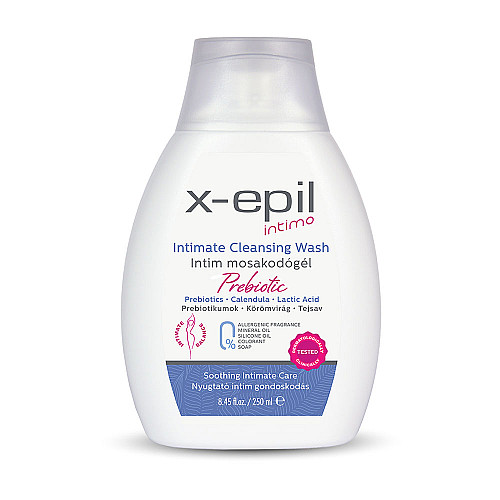 Интимен гел с пребиотици X-Epil Intimo Intimate cleansing wash Prebiotic 250ml