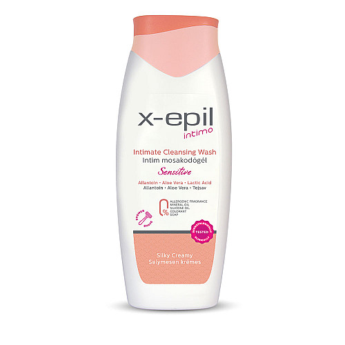 Интимен гел за чувствителна кожа X-Epil Intimate cleansing wash Sensitive 400ml