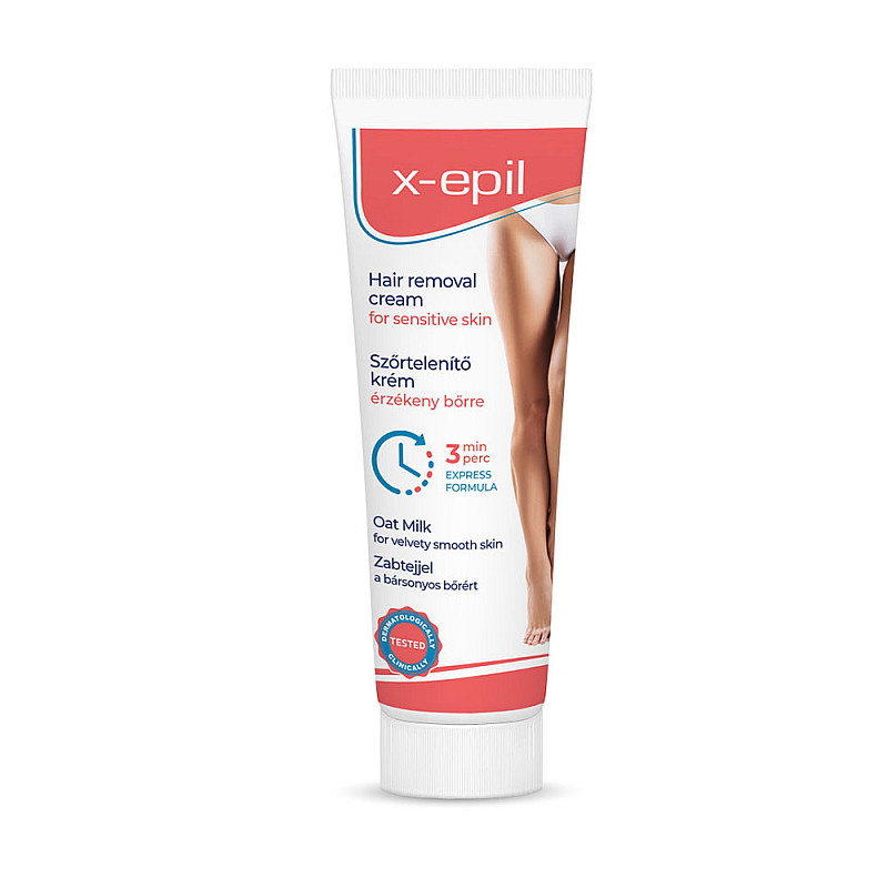 Депилатоар с овесено мляко X-Epil Hair Removal Cream 75ml