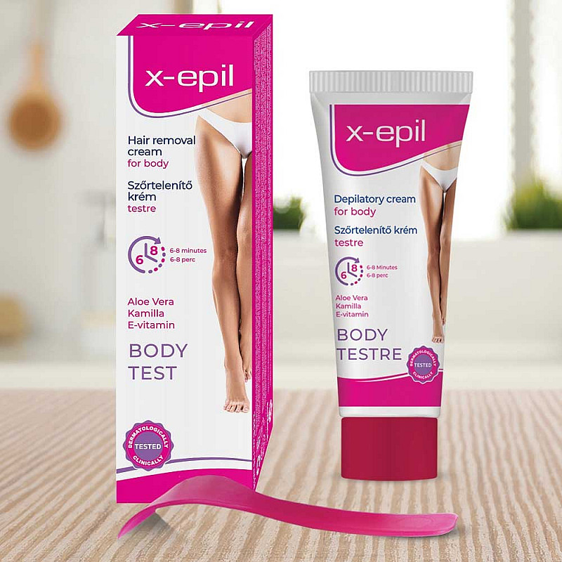 Депилатоар за чувствителна кожа X-Epil Depilatory Cream for Sensitive Skin 75ml