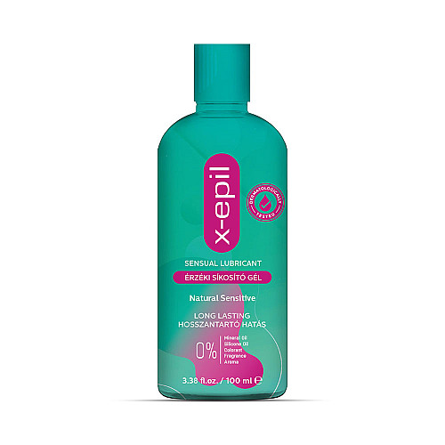 Лубрикант натурален X-Epil Sensual Lubricating gel Natural 100ml