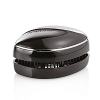 Четка за разресване с огледало черна Xanitalia Tangle Mirror Brush Black
