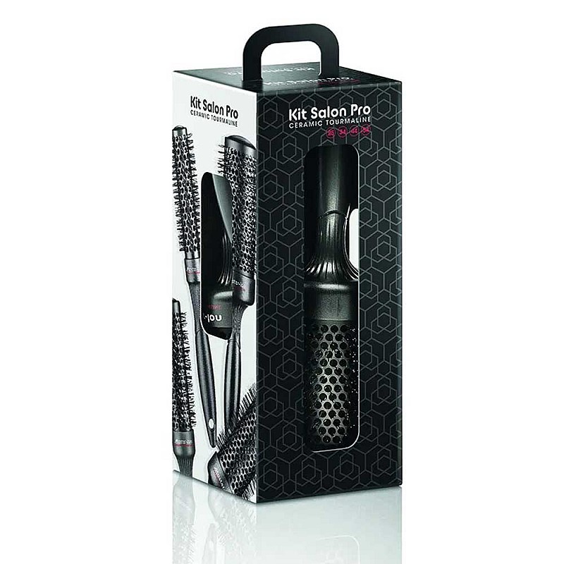 Комплект четки керамични Xanitalia 4 Piece Salon Essential Ceramic Brush Kit 