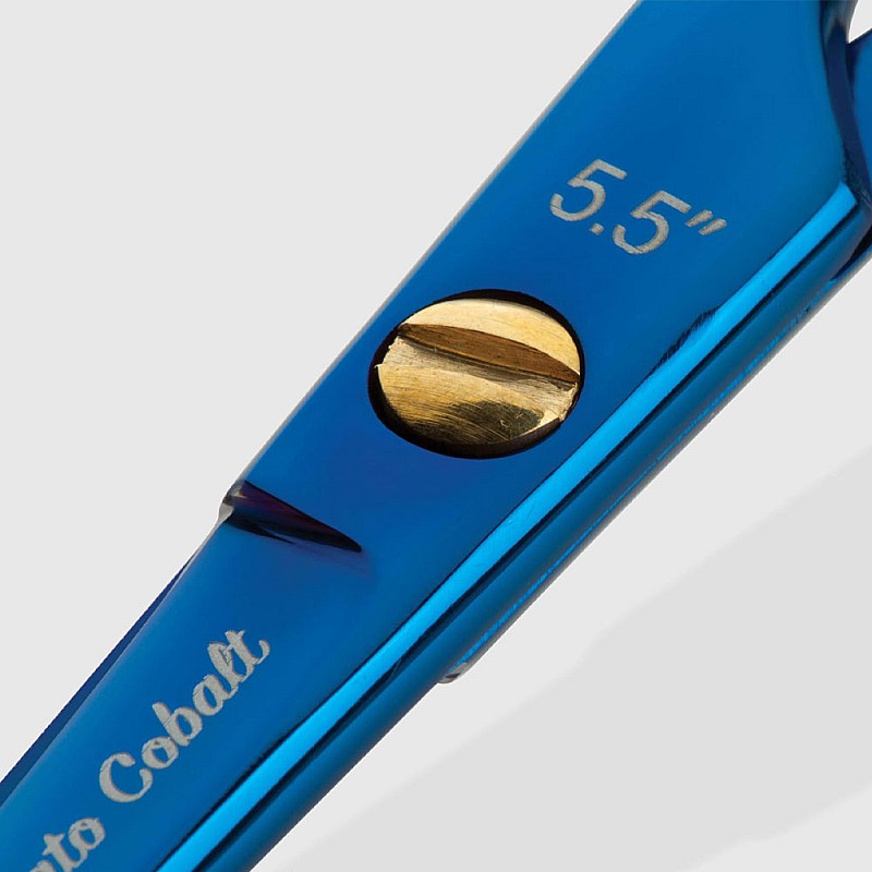 Професионална ножица за прецизно подстригване Iwasaki Yamato 5.5" Cobalt