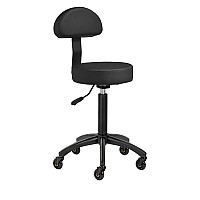 Фризьорски стол черен Gabbiano D026