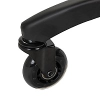 Фризьорски стол черен Gabbiano D026