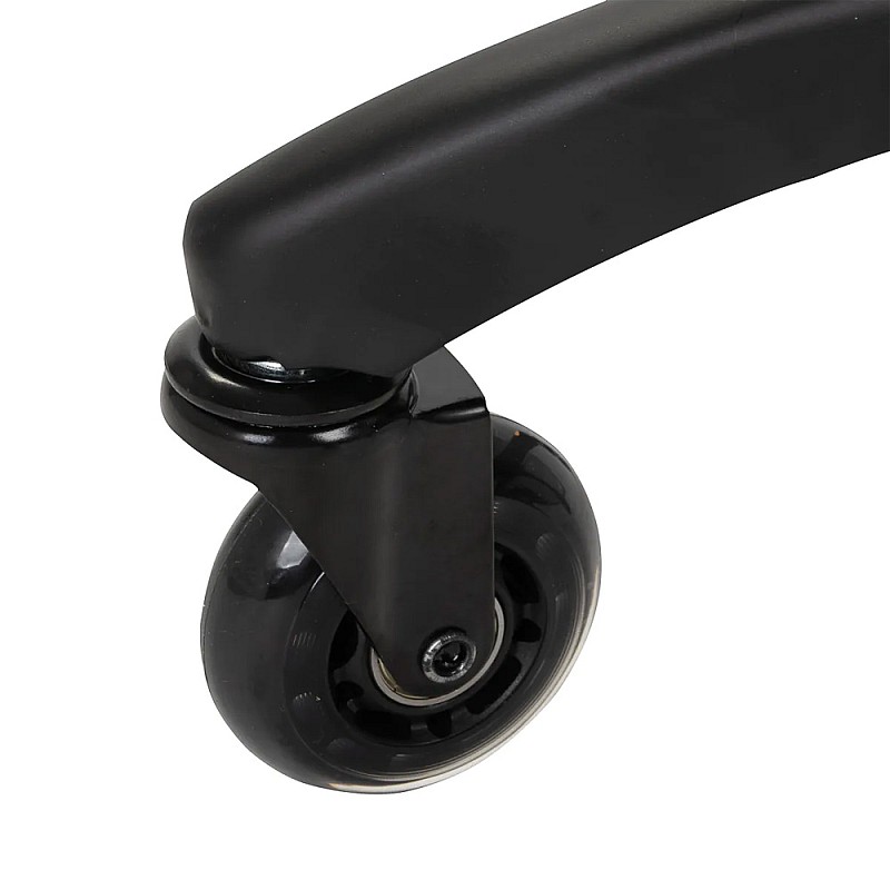 Фризьорски стол черен Gabbiano D026