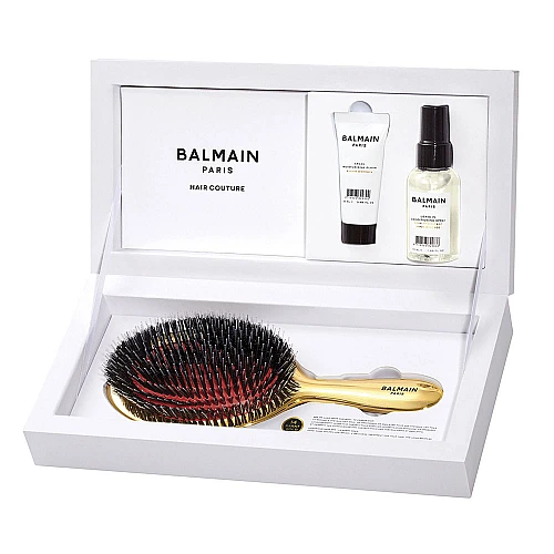 Премиум комплект със златна четка Balmain Golden Spa Brush