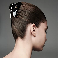 Средна шнола за коса Balmain Pince a Cheveux Medium Black