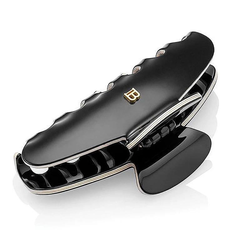 Голяма шнола за коса Balmain Pince a Cheveux Large Black