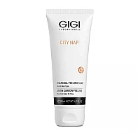 Скраб сапун за лице с активен въглен Gigi City Nap Charcoal Peeling Soap 230ml