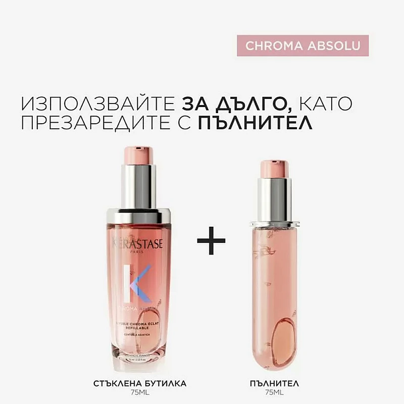 Олио за защита на боядисаната коса Kerastase Chroma Éclat Radiance Hair Oil 75ml