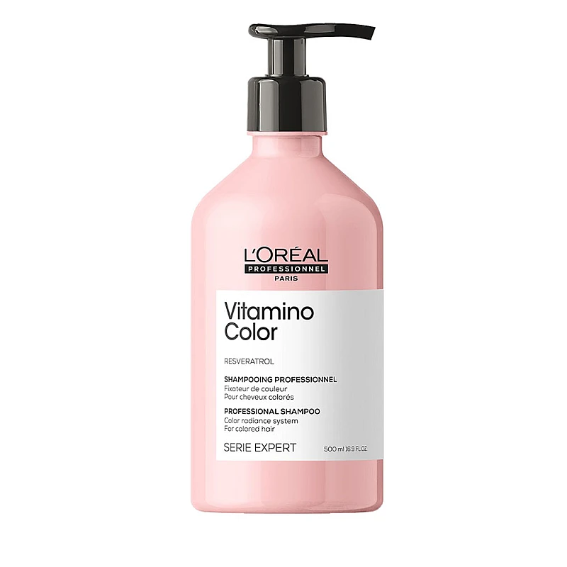 Шампоан за боядисана коса с ресвиратрол Loreal Professionnel Vitamino Color Shampoo 500ml