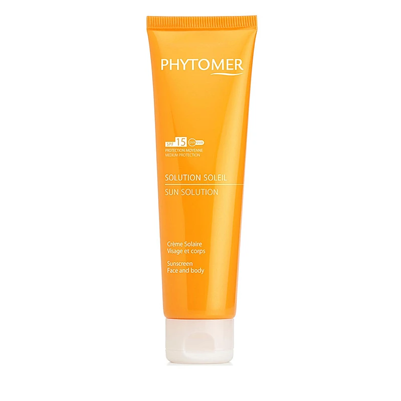 Слънцезащитен крем за лице и тяло SPF15 Phytomer Sun Solution 125ml