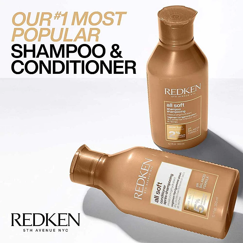 Комплект шампоан и балсам за суха коса Redken All Soft