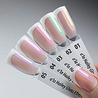 Пудра за нокти стъклен ефект Hailey Glass Effect N3