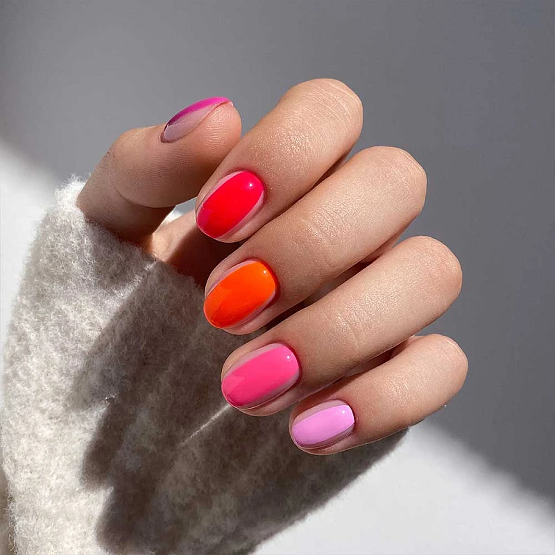 Гел за омбре маникюр №20 Artistic Gel Paint Gel Ombre Strawberry 5g