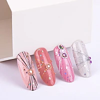 Spider Gel Сребърно Allepnails 3ml