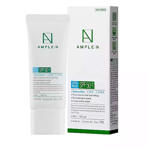 Слънцезащитен Крем Ample N HyaluronShot Ampoule Sun Care SPF50 40ml Слънцезащитен Крем Ample N HyaluronShot Ampoule Sun Care SPF50 40ml