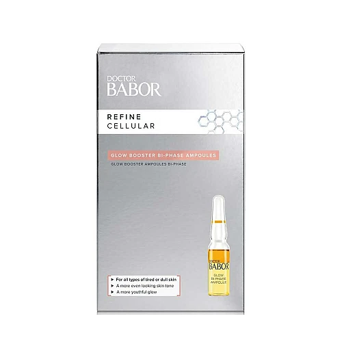 Двуфазни ампули за лице за подмладяване и блясък Babor Glow Booster 7x1ml Двуфазни ампули за лице за подмладяване и блясък Babor Glow Booster 7x1ml