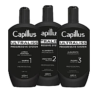 Комплект професионална терапия за изправяне Capillus Ultraliss Nanoplastia 