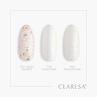 Топ лак златни частици без лепкав слой CLARESA Sunstone 5g