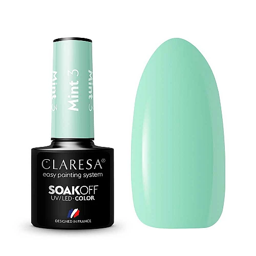 Гел лак CLARESA 3 Mint 5g