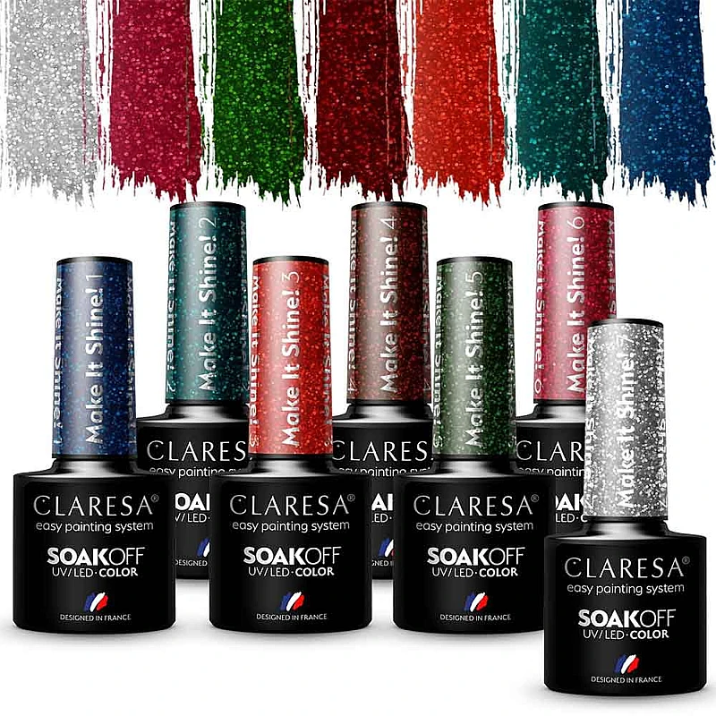 Гел лак CLARESA 2 Make It Shine 5g