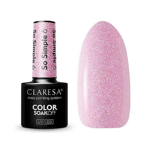 Гел лак CLARESA 6 So Simple 5g Гел лак CLARESA 6 So Simple 5g