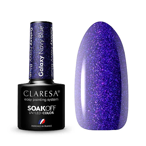 Гел лак CLARESA Galaxy Navy Blue 5g Гел лак CLARESA Galaxy Navy Blue 5g