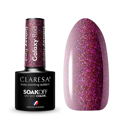 Гел лак CLARESA Galaxy Red 5g Гел лак CLARESA Galaxy Red 5g