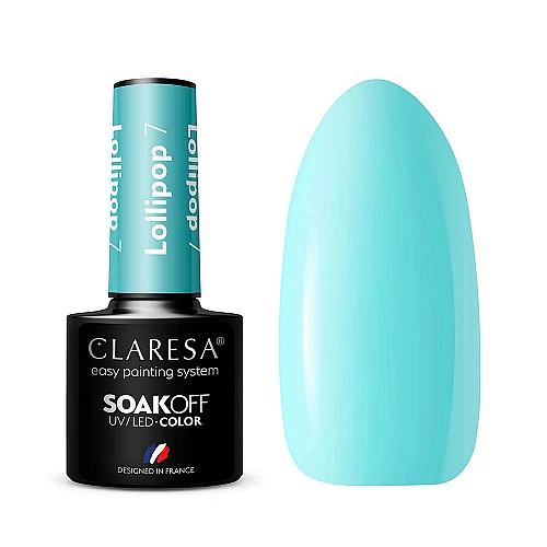 Гел лак CLARESA 7 Lollipop 5g Гел лак CLARESA 7 Lollipop 5g