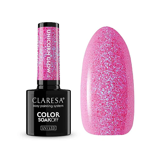 Гел лак CLARESA 4 Unicorn Glow 5g