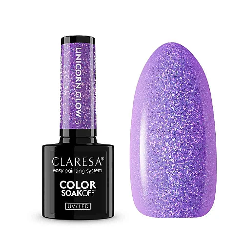 Гел лак CLARESA 5 Unicorn Glow 5g