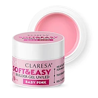 Изграждащ гел бебешко розово Claresa Soft and Easy Baby Pink 45g